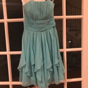 Aqua Bridesmaid Dress